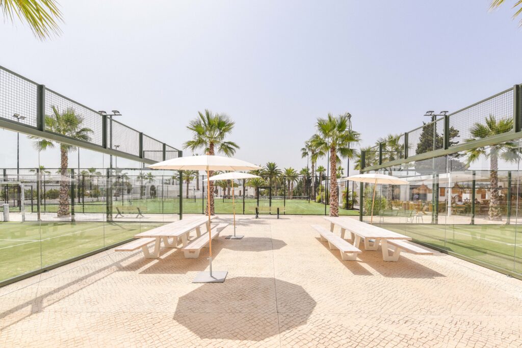 Padel San Antonio Ibiza beachside court